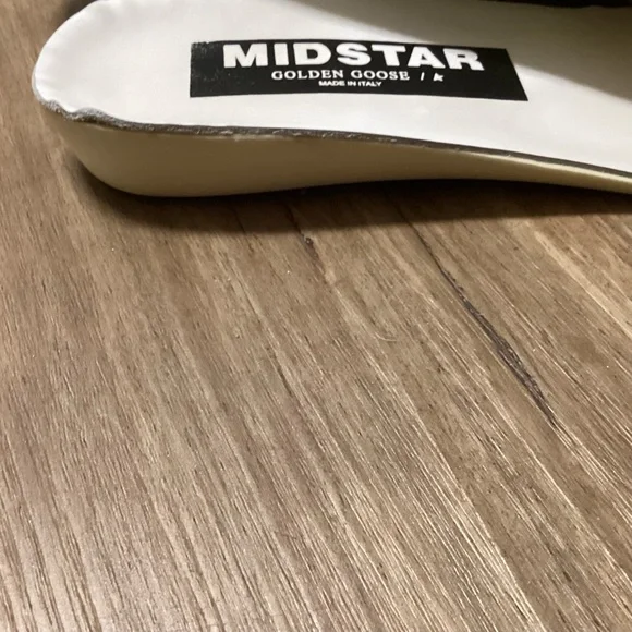 Golden Goose Deluxe Brand GGDB White and Silver High-Top Sneakers - Picture 13 of 16